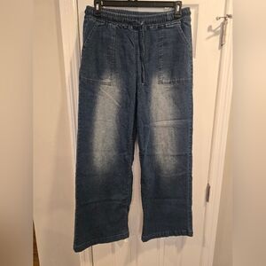 Casual Blue Denim Pants